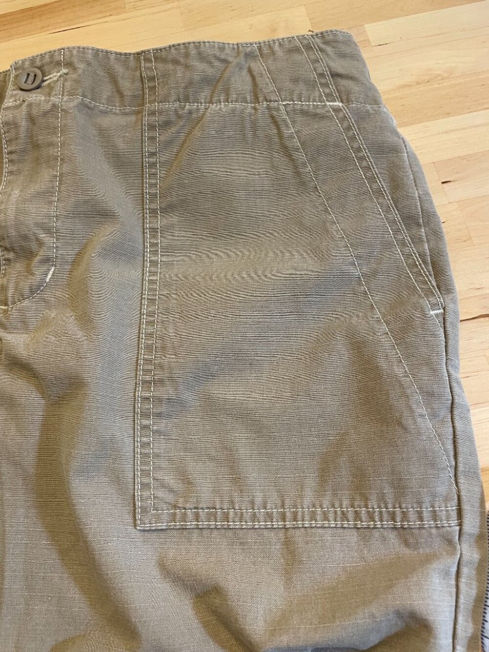 Royal Robbins Travel Adventure Pants Cotton sz10 Gorpcore Granola Cargos Outdoor - Picture 6 of 15